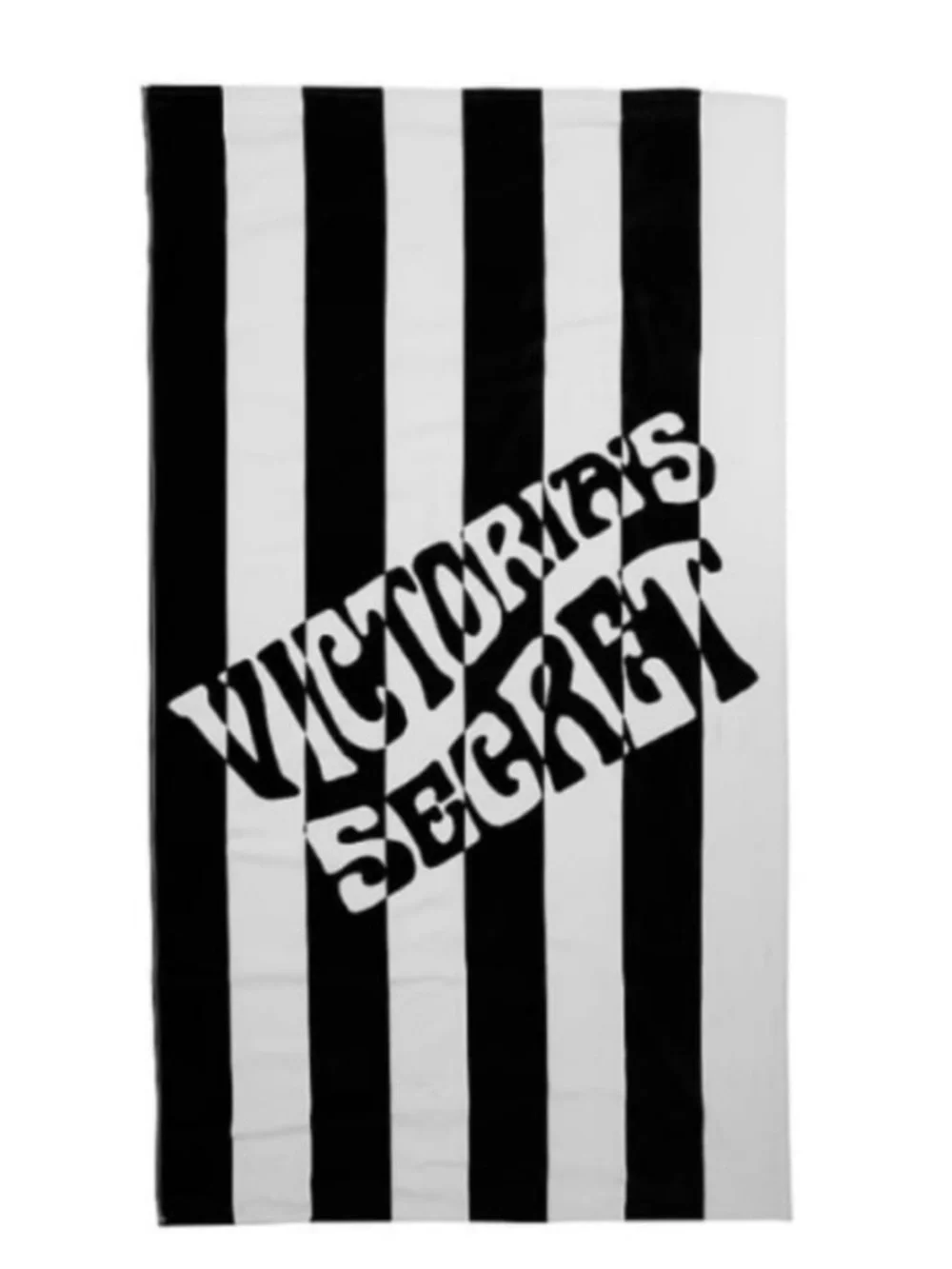Victoria's Secret Pink Stripe Tote Bag and towel